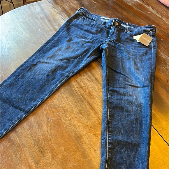 Ag Adriano Goldschmied Blue Straight Leg Jeans - Picture 1 of 5